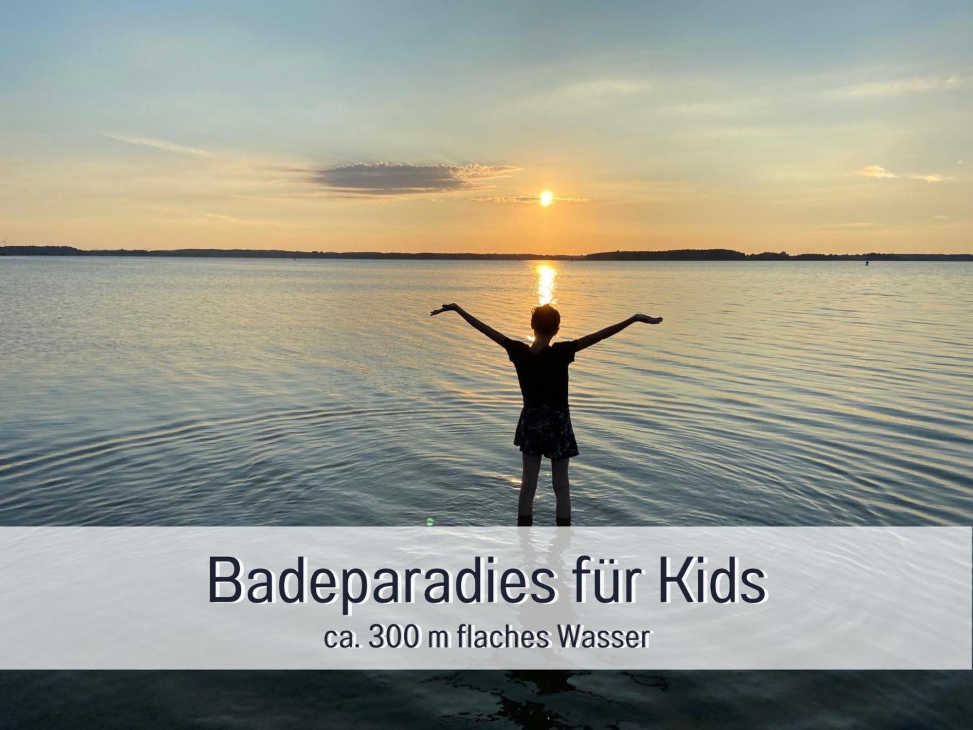Strandhaus Mathea - Ruhige Lage Direkt Am Fleesensee - Parkplatz, Kamin, Sauna - Familienfreundlich Unter Göhren エクステリア 写真