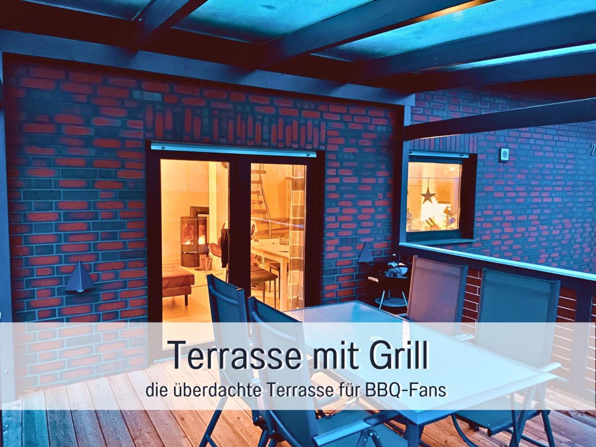 Strandhaus Mathea - Ruhige Lage Direkt Am Fleesensee - Parkplatz, Kamin, Sauna - Familienfreundlich Unter Göhren エクステリア 写真